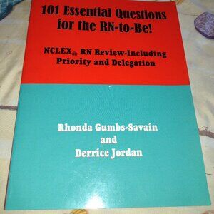 NCLEX 101 questions for the RN to be study book!